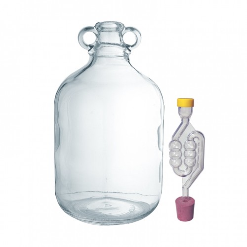 Single glass gallon - gallon, demi