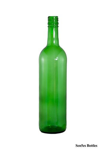750ml green glass wine - 750ml,