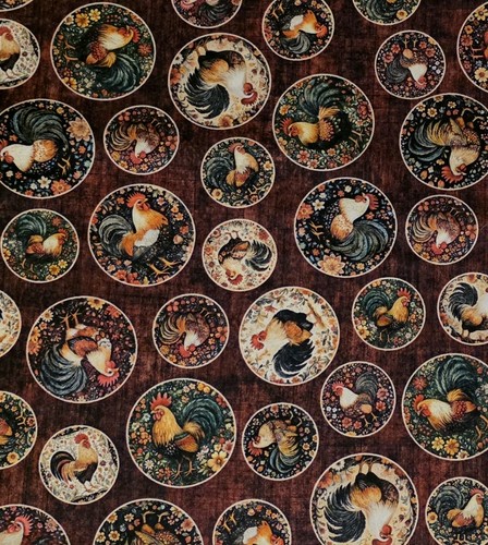 Quilting treasures rooster - quilting,