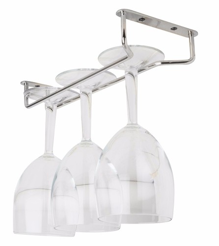 Chrome glass hanger wine - chrome,