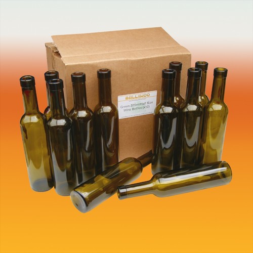 375ml half size green - 375ml, wine