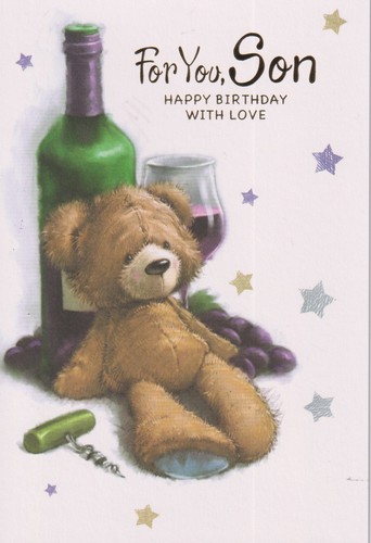 Son happy birthday greeting - happy,