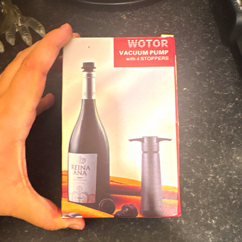 Wotor wine vacuum pump saver - wine,