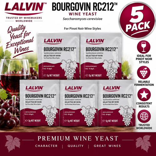 Lalvin rc212 bourgovin - 5,