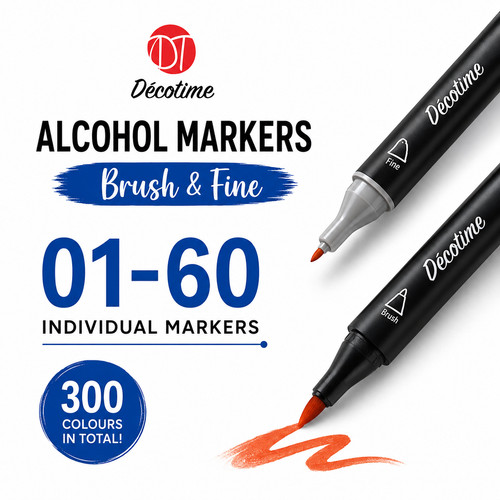Decotime alcohol markers - decotime,