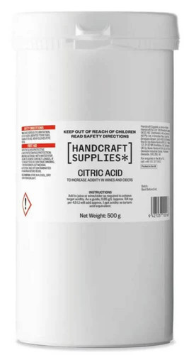 Citric acid 500g wine - –,