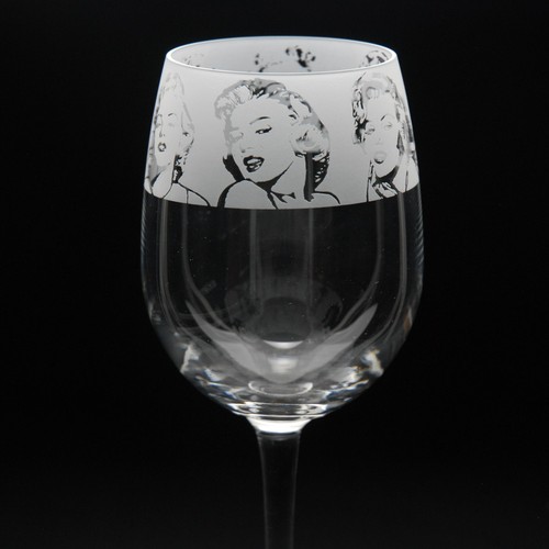 Marilyn monroe crystal - crystal, wine