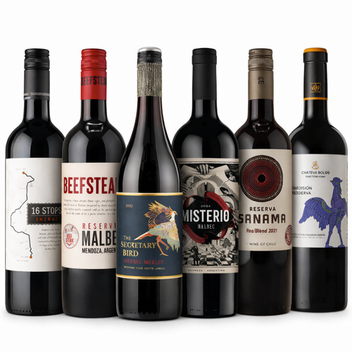 New world red wine mixed - new,