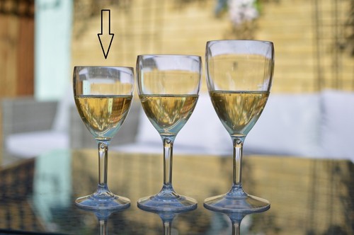 Plastic wine glasses sizes - wine,