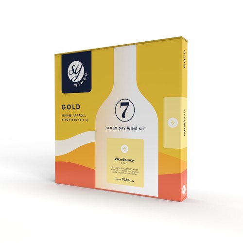 Wines gold chardonnay white - sg,