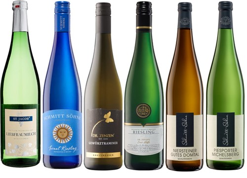 German wine mixed case - german, (6